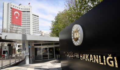 Dışişleri Bakanlığı’ndan İsrail’in Batı Şeria kararına tepki