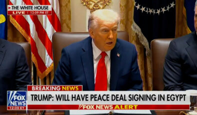 Donald Trump’tan Gazze açıklaması: Türkiye’ye teşekkür ederim