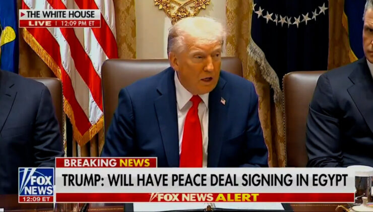 Donald Trump’tan Gazze açıklaması: Türkiye’ye teşekkür ederim