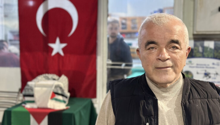 Düzce’de çay ocağının bir günlük gelirini Gazze’ye bağışladı