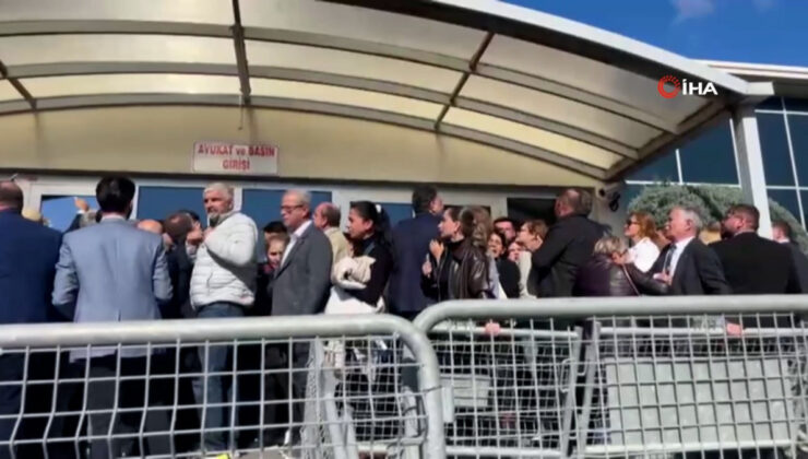 Ekrem İmamoğlu’nun davası öncesi arbede