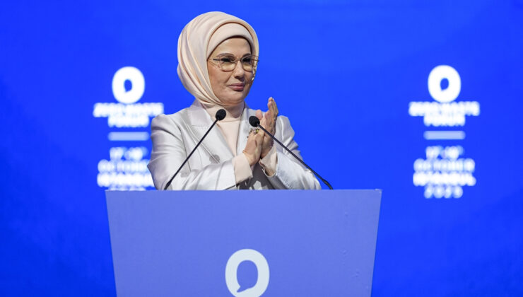 Emine Erdoğan: İsrail Gazze’de hem soykırım hem de ‘eko-kırım’ yaptı
