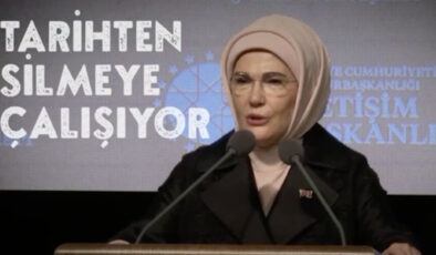 Emine Erdoğan ulusal ve uluslararası programlarda Gazze için seslendi