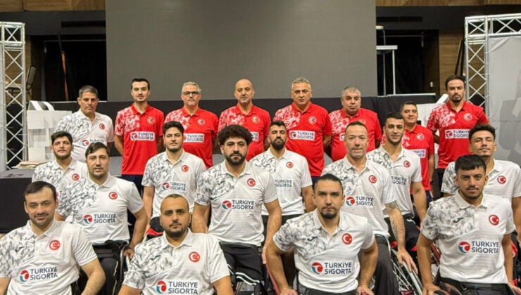 Erkek Tekerlekli Sandalye Basketbol Milli Takımı, Avrupa Şampiyonası’nda çeyrek finalde