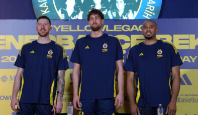 Fenerbahçe’nin basketbolcuları, basın mensuplarıyla bir araya geldi