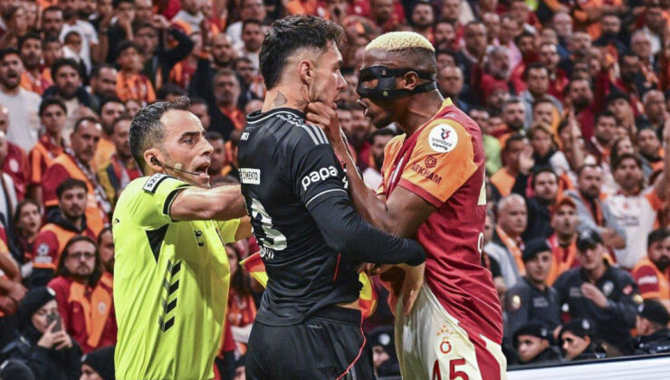 Galatasaray-Beşiktaş derbisinde gerginlik