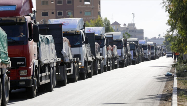Gazze hükümeti paylaştı: Ateşkesten bu yana yalnızca 980 insani yardım tırı girdi