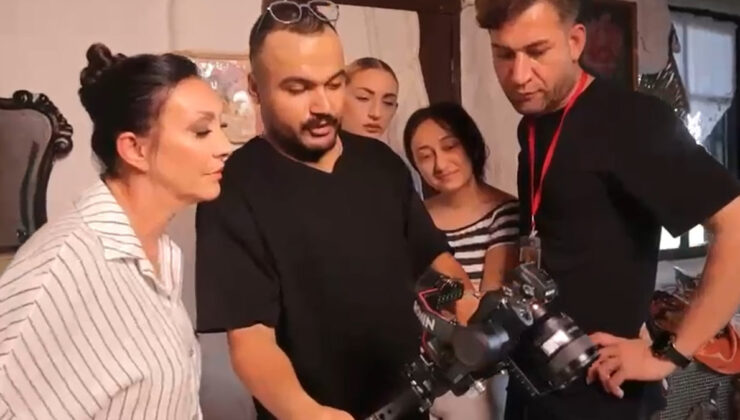 Güllü’nün son klibinin kamera arkası görüntüleri ortaya çıktı