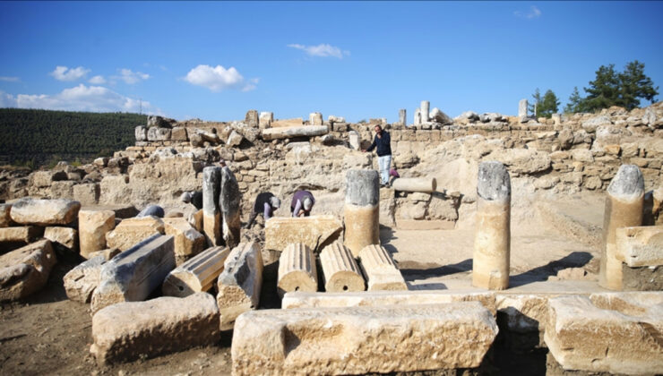 Hyllarima Antik Kenti’nde yeni keşif: Tarihi dükkanlar ortaya çıktı