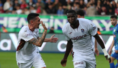 Karadeniz derbisinde Trabzonspor, Rizespor’u yendi