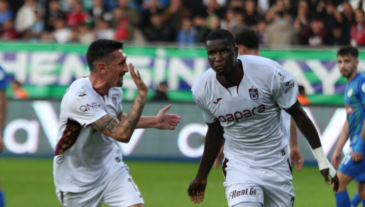 Karadeniz derbisinde Trabzonspor, Rizespor’u yendi