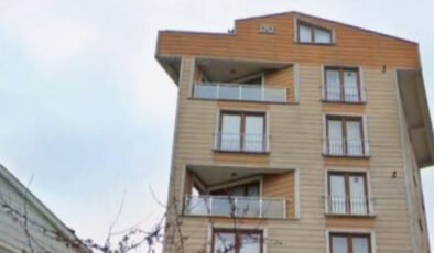 Kocaeli’de binanın yıkılmadan önceki hali