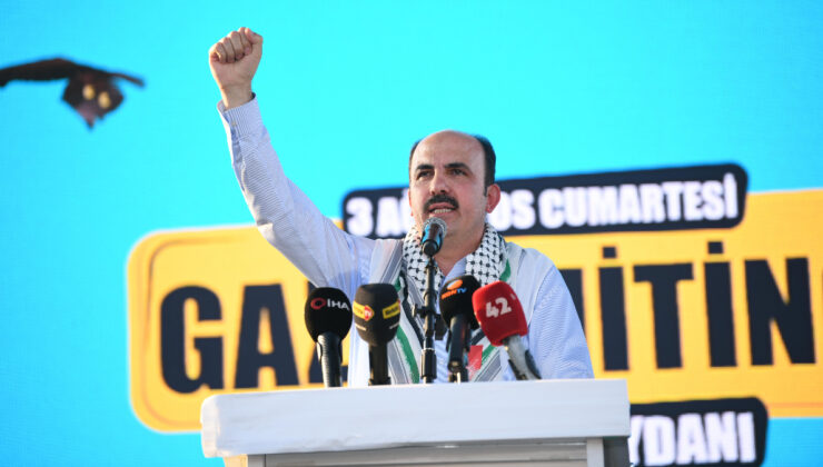 Konya Büyükşehir Belediye Başkanı Altay’dan Gazze için seferberlik çağrısı