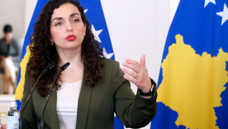 Kosova Cumhurbaşkanı Osmani’den Cumhurbaşkanı Erdoğan’a teşekkür