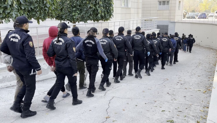 Narkokapan Konya operasyonunda gözaltına alınan 424 kişi tutuklandı