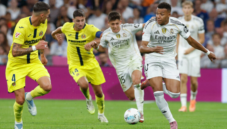 Real Madrid, sahasında Villarreal karşısında 3’ledi