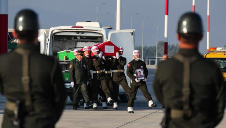 Tokat’ta hayatını kaybeden şehidin cenazesi memleketine uğurlandı