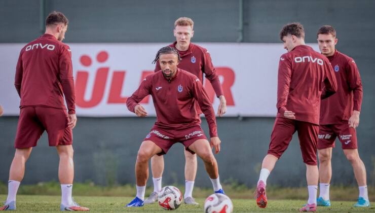 Trabzonspor, Eyüpspor maçı hazırlıklarını sürdürdü