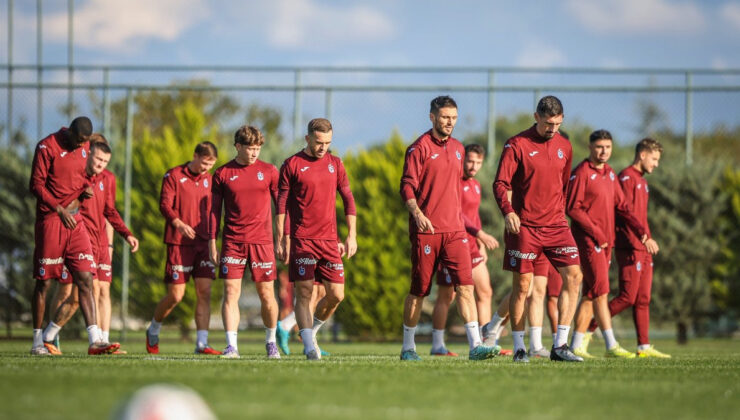 Trabzonspor, Rizespor maçı hazırlıklarına devam ediyor