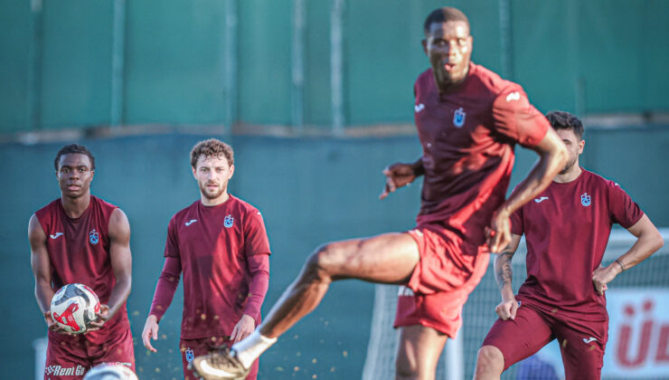 Trabzonspor’da Rizespor maçı hazırlıkları sürüyor