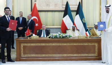 Türkiye ile Kuveyt arasında 4 anlaşma imzalandı