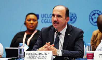 Uğur İbrahim Altay UCLG Dünya Konseyi’nde konuştu: İsrail tazminat ödemeli