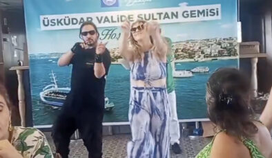 Üsküdar’ın simgesi Valide Sultan Gemisi’nde yapılan dans gösterisi tepki çekti