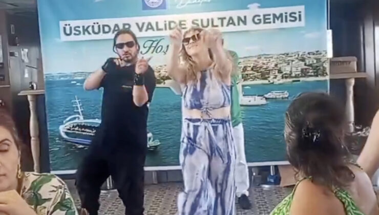 Üsküdar’ın simgesi Valide Sultan Gemisi’nde yapılan dans gösterisi tepki çekti