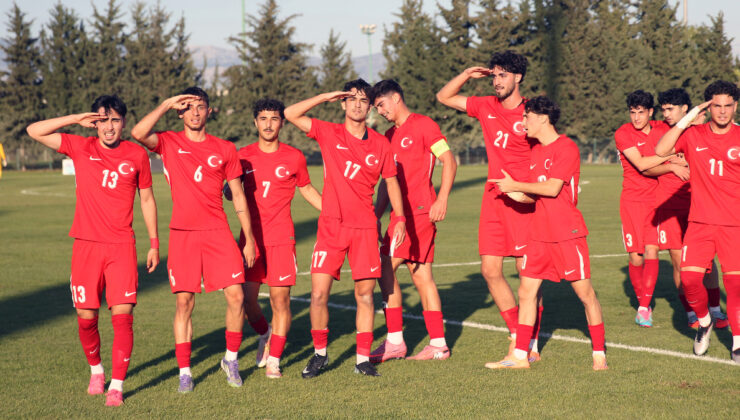 19 Yaş Altı Milli Futbol Takımı, Belarus’u İki Golle Yıktı