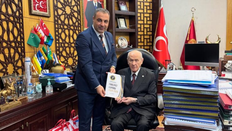 Akıncılar Belediye Başkanı’ndan Bahçeli’ye Ziyaret