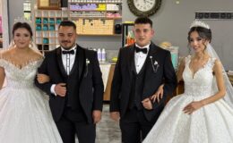 Serik’te Gelenek Yaşıyor: İki Kardeş Aynı Gün Dünya Evine Girdi