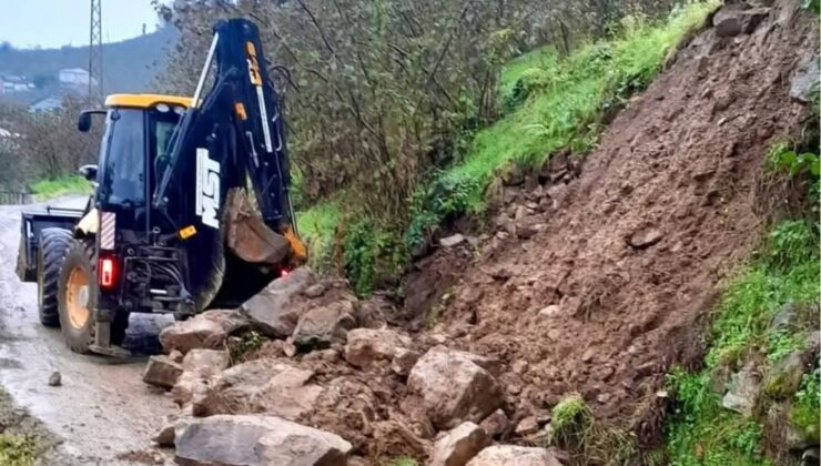 Bulancak Heyelanları: Kapanan Yollar Açıldı!
