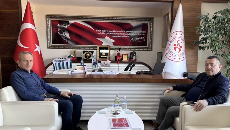 Dereli Belediye Başkanı Şenlikoğlu’ndan Gençlik ve Spor İl Müdürü Ergün’e Ziyaret