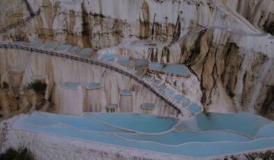 Karadeniz’in Pamukkalesi: Göksu Travertenleri Rekor Kırıyor