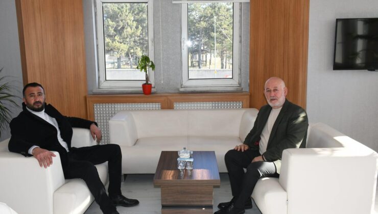 Şebinkarahisar Belediye Başkanı Ömer Şentürk, Gölova Belediyesi’ne Ziyaret