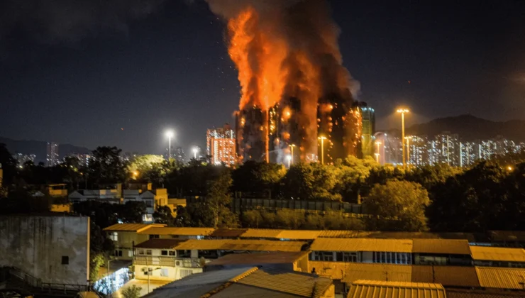 Hong Kong Yangın Faciasında Can Kaybı 36’ya Çıktı, 279 Kişi Kayıp
