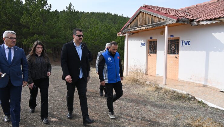 Başkan Kayaoğlu ve KAÇEP Başkanı’ndan Karşıyaka Tabiat Parkı’nda İnceleme
