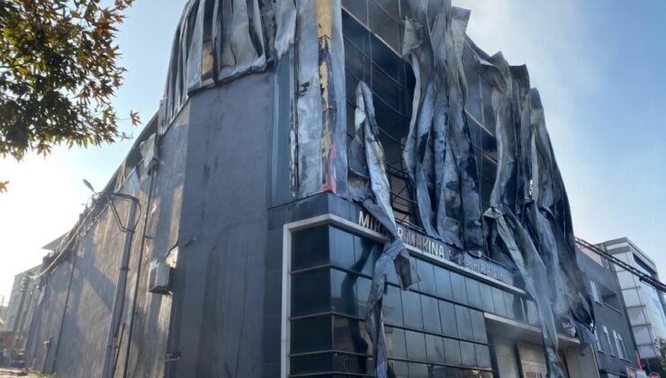 Dilovası’nda Kozmetik Tesisinde Korkunç Yangın