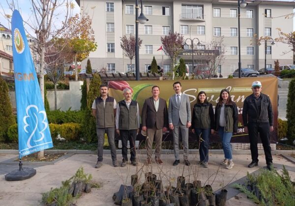Koyulhisar’da “Milli Ağaçlandırma Günü” Coşkusu: Vatandaşlara Fidan Dağıtıldı