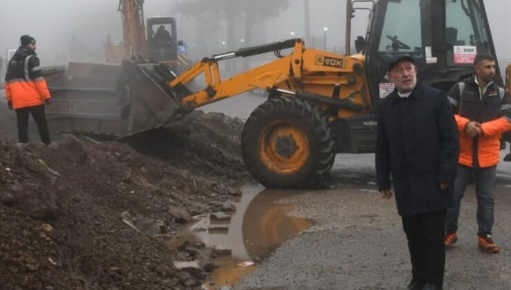 Şebinkarahisar Hastane Yolu Kavşağı Düzenleme Çalışmaları Başladı!
