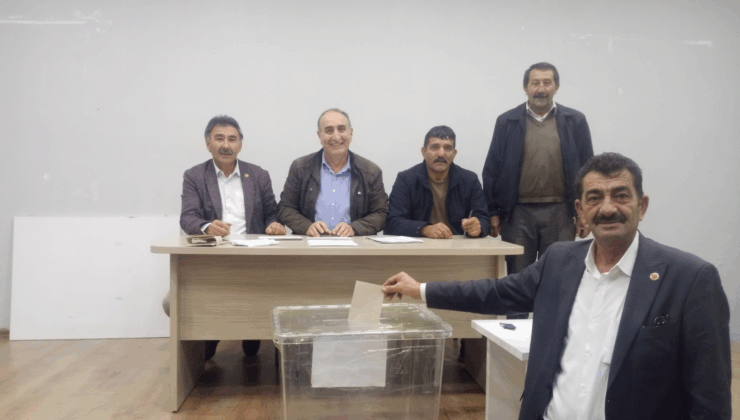 Şebinkarahisar Muhtarlar Derneği Başkanı Yeniden Cafer Kesik Oldu
