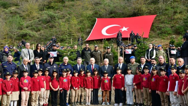 Şehitler İçin Trabzon’da Fidan Dikimi: “Her Fidan Bir Nefes” Oldu