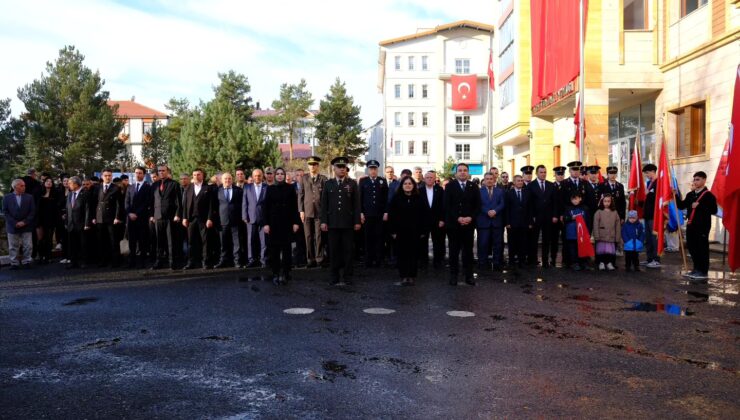 Şiran’da Protokolden 10 Kasım Atatürk’ü Anma Töreni