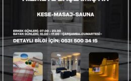 Suşehri’nin Tarihi Hamamı Yeniden Canlandı: Kese-Masaj-Sauna Hizmette!