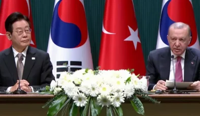 Cumhurbaşkanı Erdoğan’dan Güney Koreli Mevkidaşına “Kan Kardeşi” Vurgusu