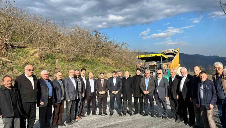 Ulubey Belediye Başkanı Türkcan: Sarpdere-Damarlı Yolu Standartlara Kavuşuyor