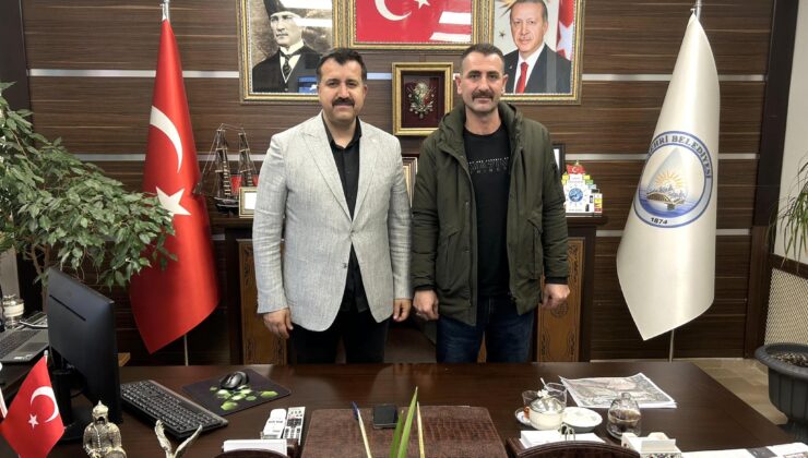 EÜAŞ Görevlisi Ümit Güneş’ten Suşehri Belediye Başkanı’na Veda