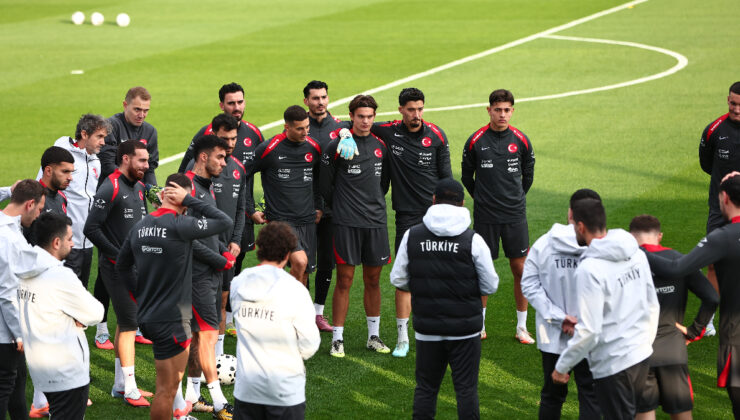 A Milli Futbol Takımı, Bulgaristan Maçı Hazırlıklarını Sürdürdü