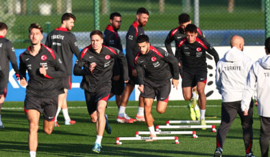 A Milli Futbol Takımı, Bulgaristan maçının hazırlıklarını sürdürdü