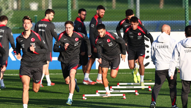 A Milli Futbol Takımı, Bulgaristan maçının hazırlıklarını sürdürdü